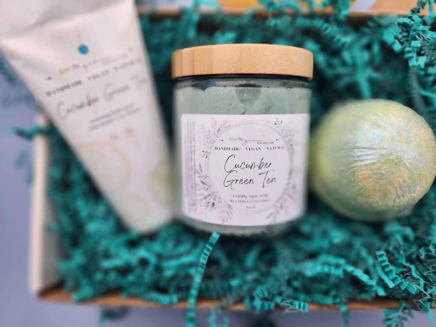 Cucumber Green Tea Lotion Set