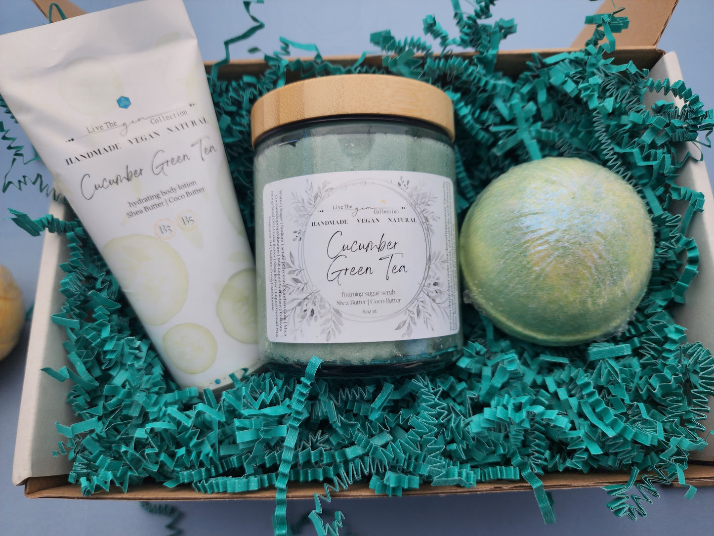 Cucumber Green Tea Lotion Set