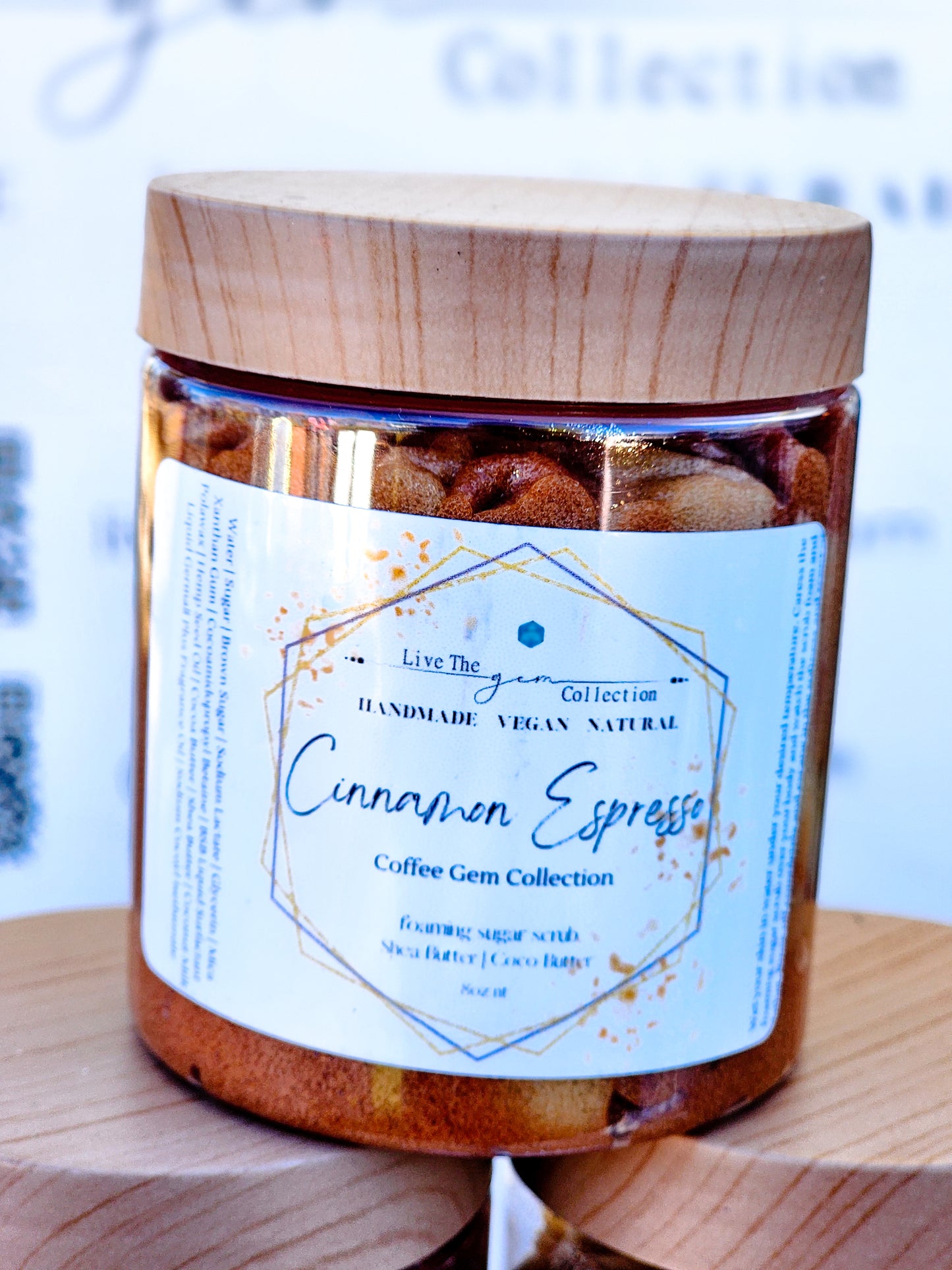 Cinnamon Espresso Foaming Sugar Scrub