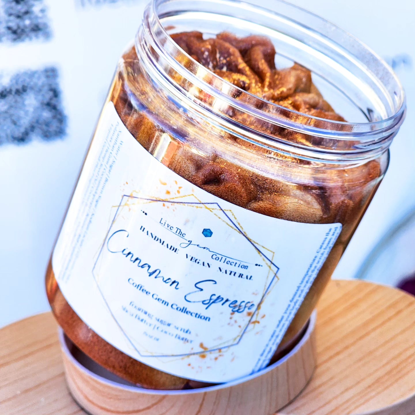 Cinnamon Espresso Foaming Sugar Scrub