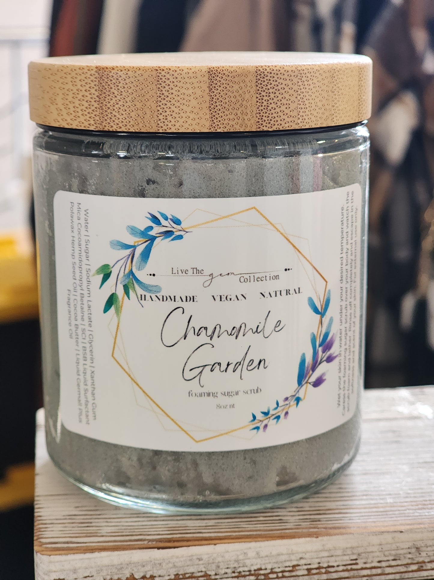 Chamomile Garden Foaming Sugar Scrub