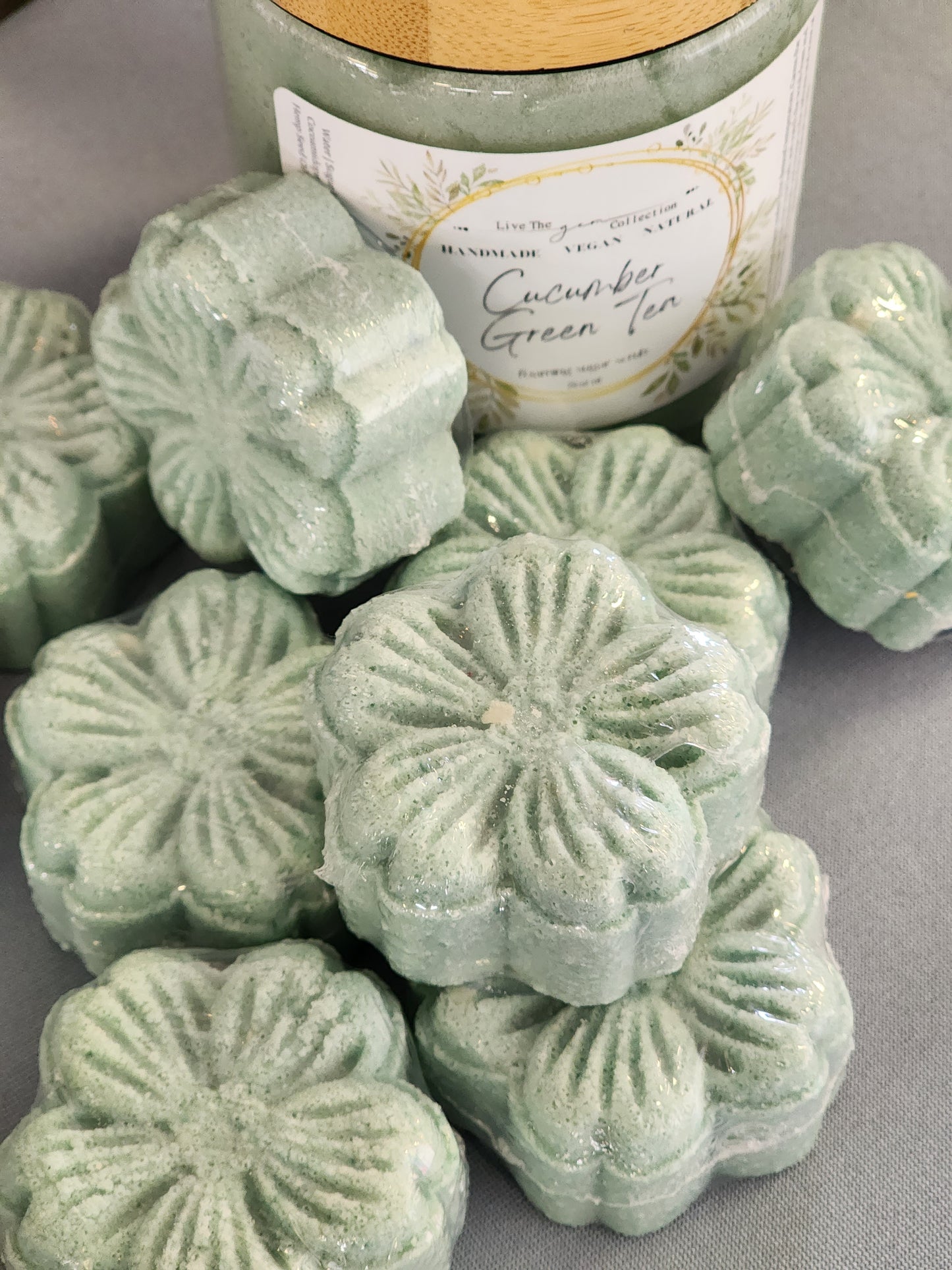 Cucumber Green Tea Shower Steamer