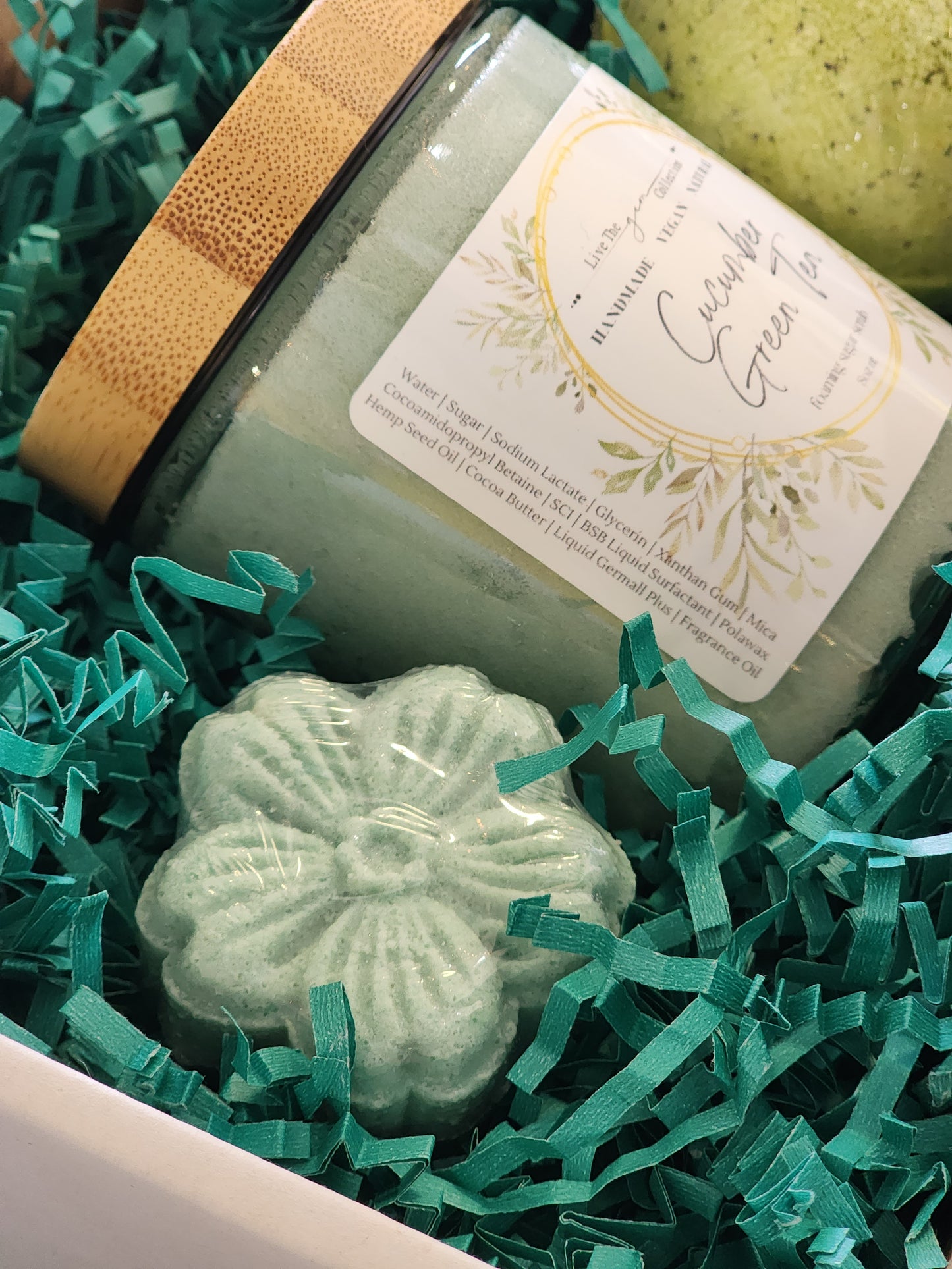 Cucumber Green Tea Shower Steamer