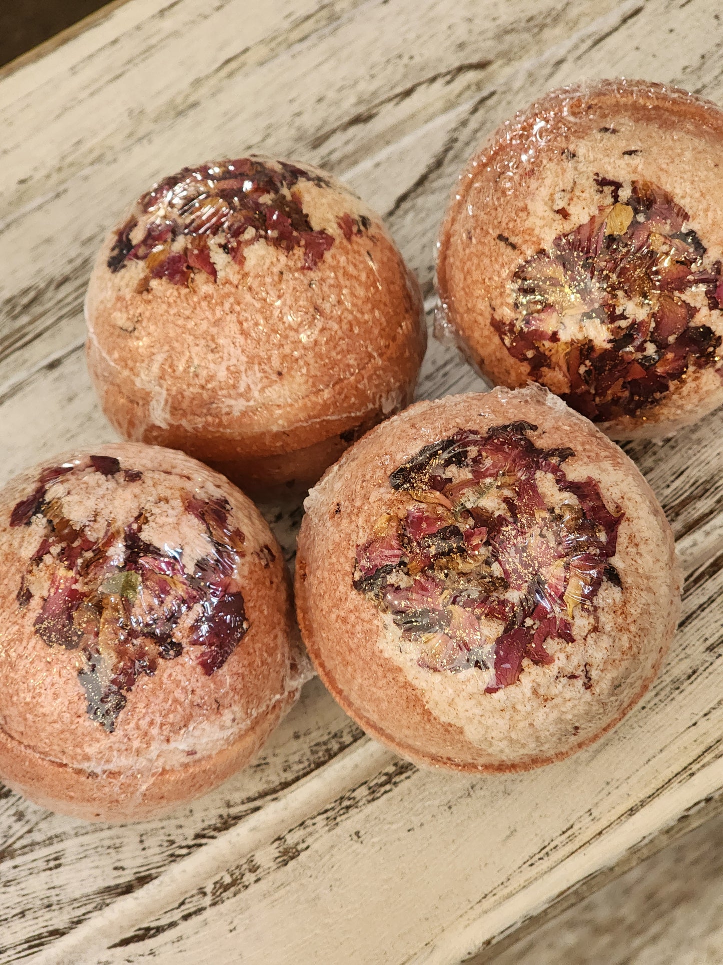 Rose Chateau Bath Bomb Milk Bath