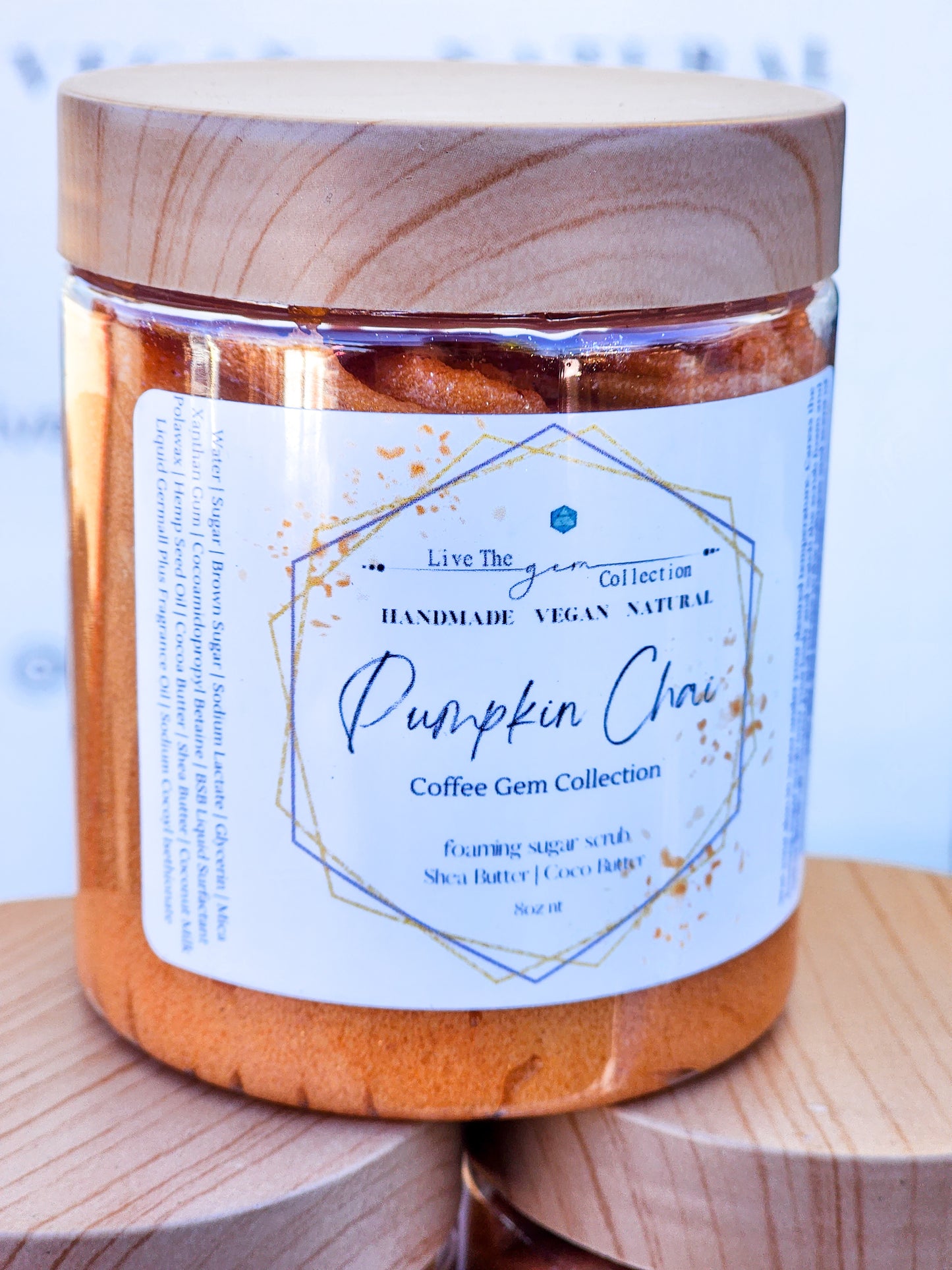 Pumpkin Chai Foaming Sugar Scrub