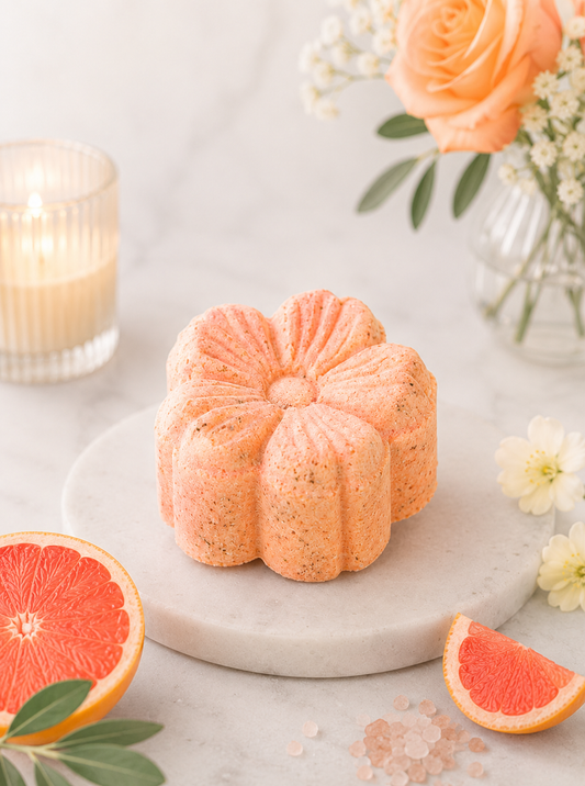 Grapefruit Sunrise Aromatherapy Shower Steamer
