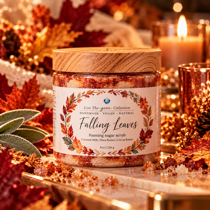 Falling Leaves Foaming Sugar Scrub