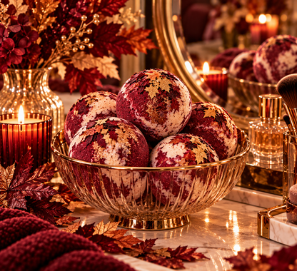 Falling Leaves Coconut Milk Bath Bomb