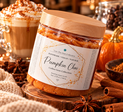 Pumpkin Chai Foaming Sugar Scrub