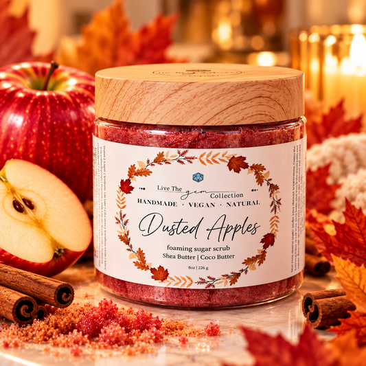 Dusted Apples Foaming Sugar Scrub