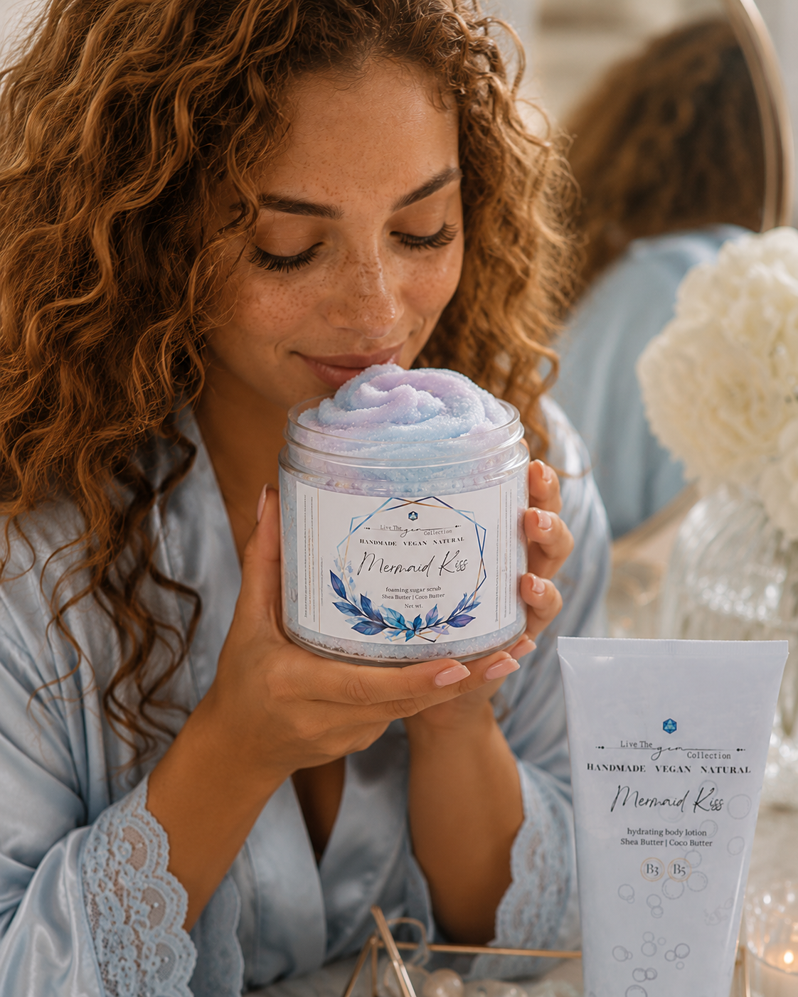 Mermaid Kiss Foaming Suagr Scrub