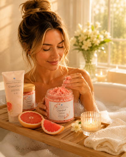 Grapefruit Sunrise Foaming Sugar Scrub
