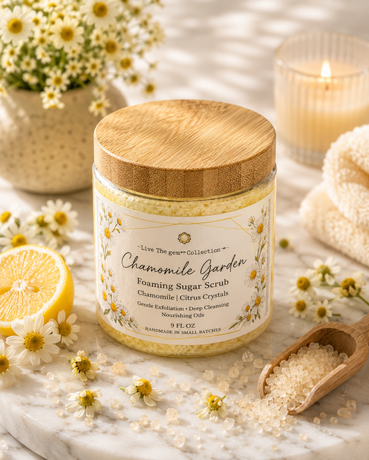 Chamomile Garden Foaming Sugar Scrub