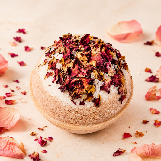 Blushing Rose Coconut Milk Bath Bomb