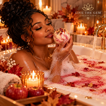 Dusted Apples Coconut Milk Bath Bomb