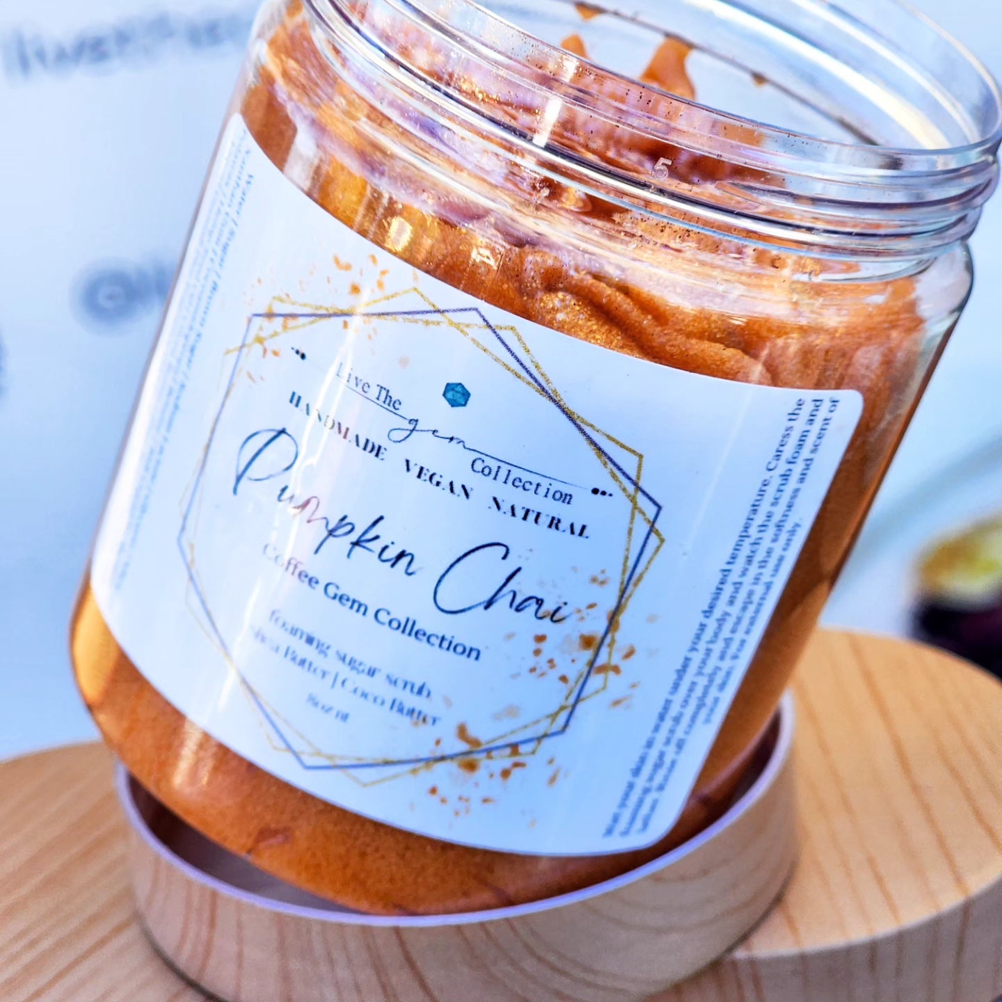 Pumpkin Chai Foaming Sugar Scrub