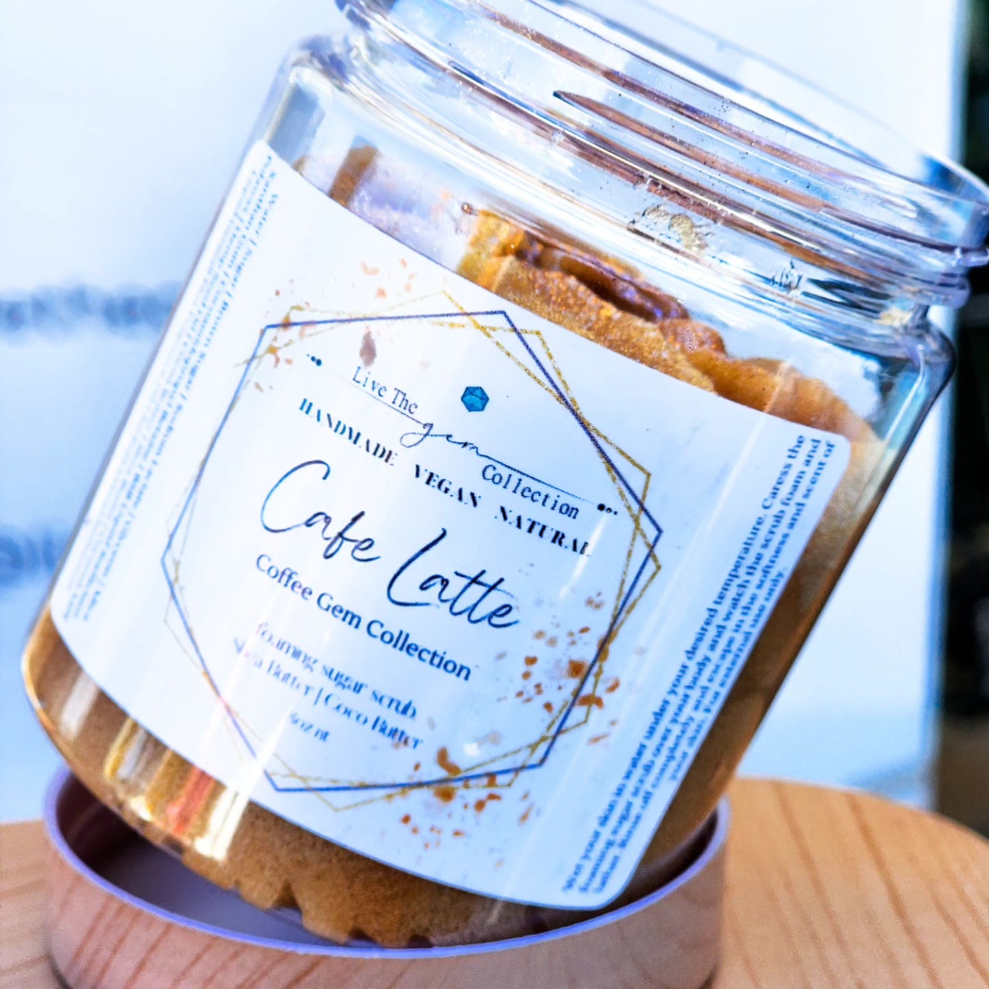 Cafe Latte Foaming Sugar Scrub